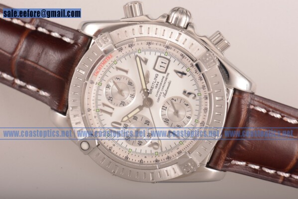 Best Replica Breitling Chronomat Evolution Chrono Watch Steel A1335653/B8222