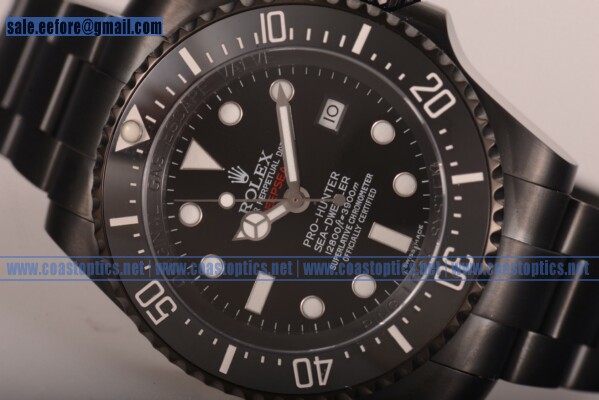 Replica Rolex Pro-Hunter Sea-Dweller Watch PVD 116660