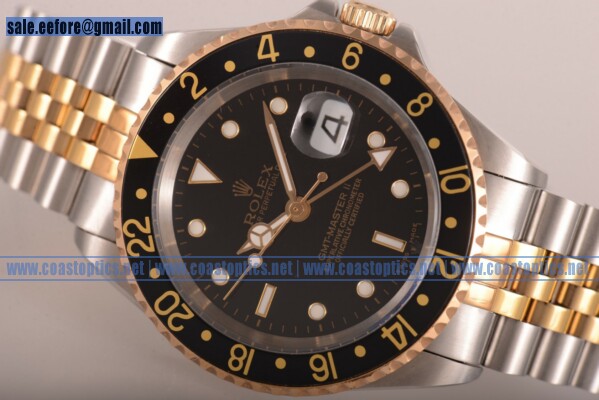 Replica Rolex GMT-Master II Watch Two Tone 18238