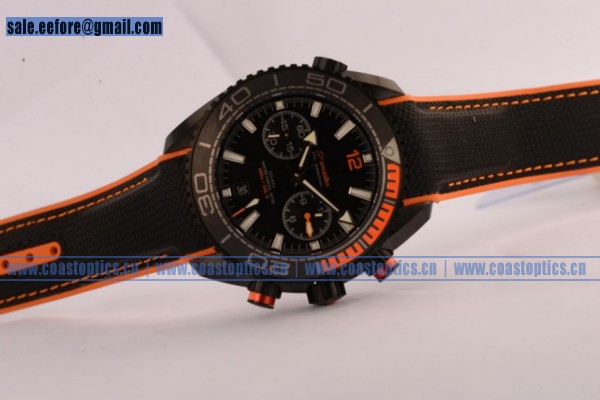 1:1 Replica Omega Seamaster Planet Ocean Master Chronometer Chrono Watch PVD 215.92.46.51.01.001 (EF)