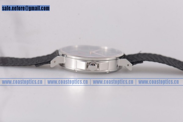 Nomos Glashutte Tangente 38 Date Best Replica Watch Steel 123BL Blue Dial Nylon Strap