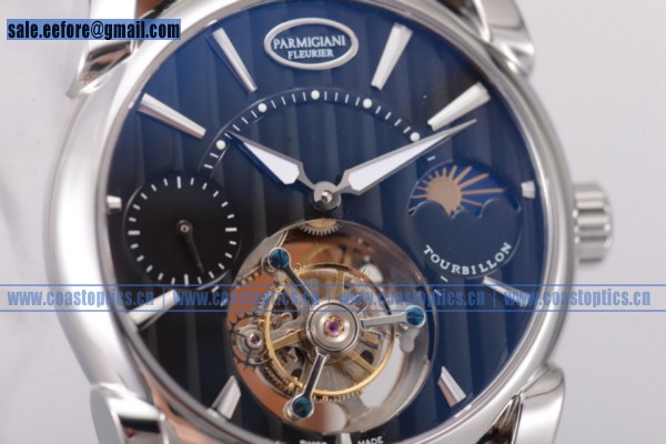 Parmigiani Tonda Tourbillon 1:1 Clone Watch Steel PFC283-0003300-XC2001