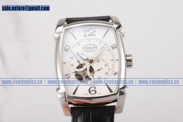 Parmigiani Kalpa Watch Steel PFC101-0001100-HA2442 Perfect Replica White Dial (AAAF)