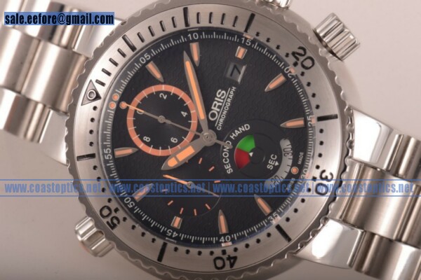 Replica Oris Carlos Coste Limited Edition Freediving World Champion Watch Steel Case 64975417185TO