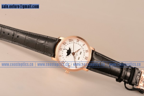 1:1 Replica BlancPain Villeret Watch 6654 Rose Gold (ZF)
