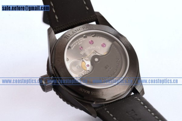 1:1 Best Replica BlancPain Fifty Fathoms Bathyscaphe Watch PVD 5000-1110-B52A(GF)