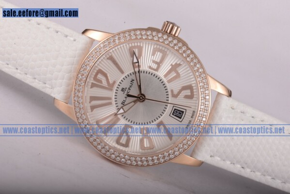 Blancpain Women Ladybird Ultraplate Watch Rose Gold 3300R-3544-57SI Perfect Replica (G5)
