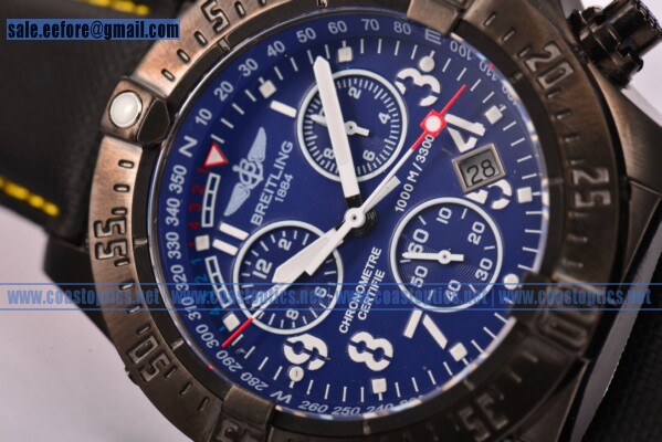 Breitling Avenger Skyland Chrono Watch PVD Best Replica M7339010/BA04 PBLW