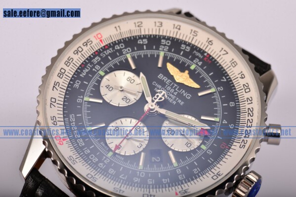 Breitling Navitimer GMT Watch Perfect Replica Steel ab044121/bd24-1lt