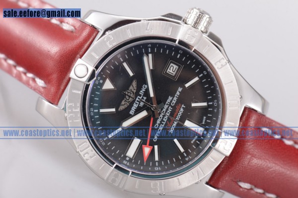 Perfect Replica Breitling Avenger II GMT Watch Steel A3239011-BC35-170A