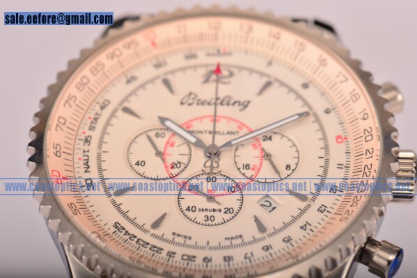 1:1 Replica Breitling Montbrillant 01 Chrono Watch Steel AB013112/G709/448A (ZF) - Click Image to Close