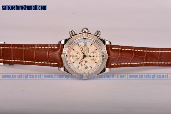 Breitling Chronomat Evolution Chrono Perfect Replica Watch Steel A1335653/B822 (BP) - Click Image to Close