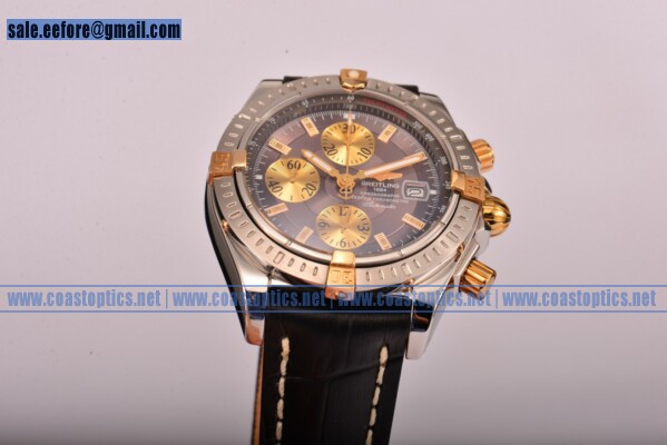 Breitling Chronomat Evolution Chrono Perfect Replica Watch Steel A1335653/B923 (BP) - Click Image to Close