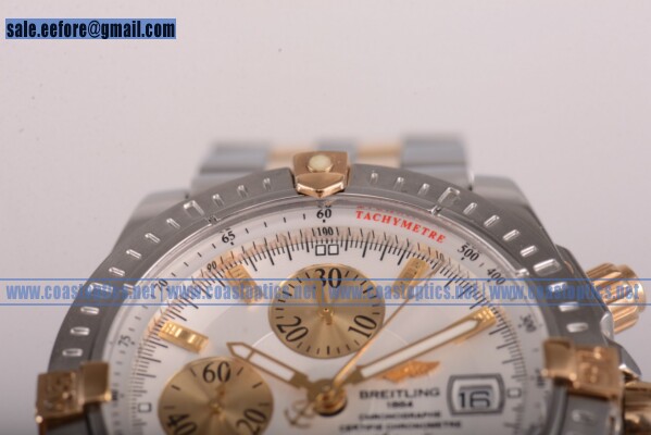 Perfect Replica Breitling Chronomat Evolution Watch Two Tone
