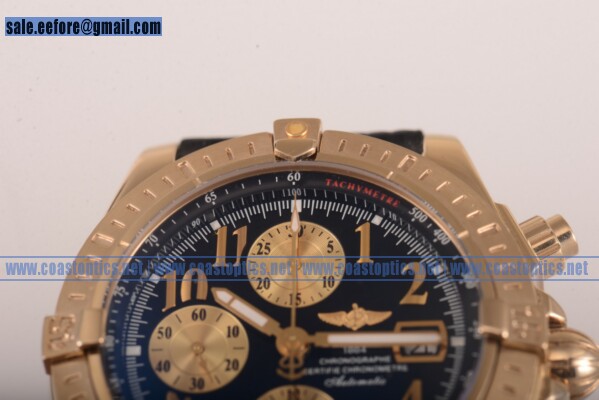 Perfect Replica Breitling Chronomat Evolution Watch Yellow Gold B1335654 - Click Image to Close