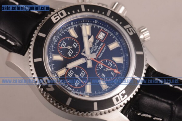 Perfect Replica Breitling Superocean Chronograph II Watch Steel Case a1334102/ba85-1lt