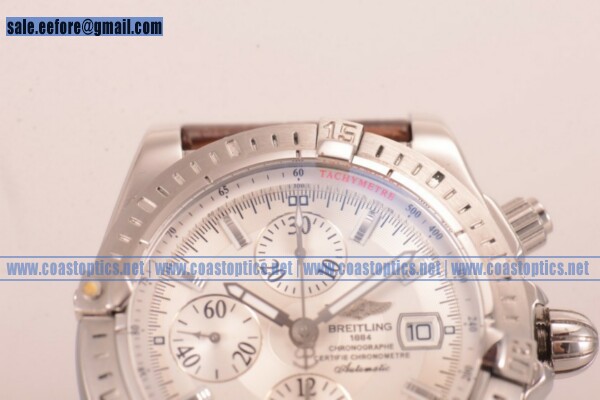 Perfect Replica Breitling Chronomat Evolution Chrono Watch Steel A1335653/B822