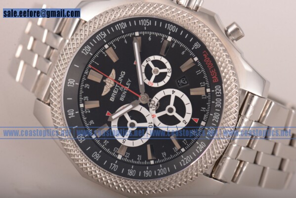 Perfect Replica Bretling Bentley Barnato Racing Chrono Watch Steel A2536624/BB09