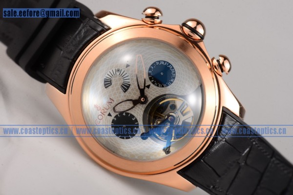 Corum Bubble Tourbillon Replica Watch Rose Gold L397/02976