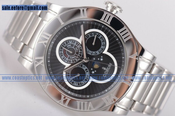 Replica Corum Heritage Romvlvs Watch Steel 372.749.69/0F84 0007