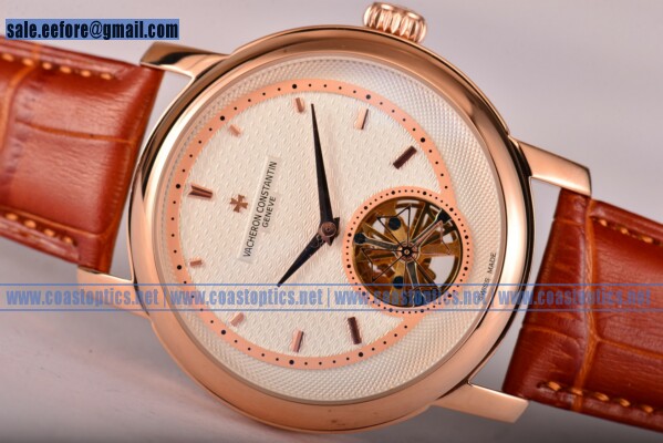 Vacheron Constantin Malte Replica Watch Rose Gold 47112/000R-9023