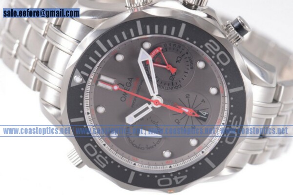 Omega Seamaster Diver 300M ETNZ Perfect Replica Chrono Watch Steel 212.92.44.50.99.001S (EF)