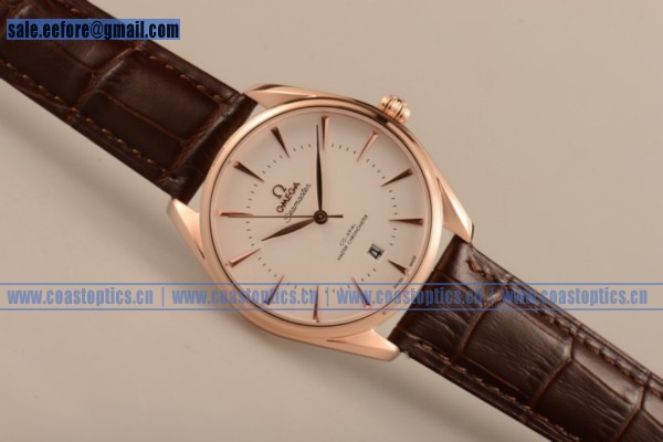 Best Replica Omega De Ville Tresor Master Co-Axial Watch Rose Gold 432.53.40.21.03.001R (YF)