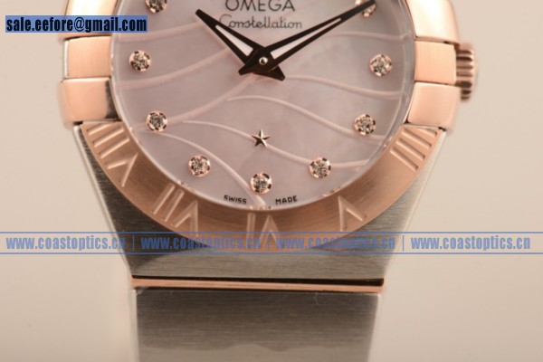 Perfect Replica Omega Constellation Ladies Watch Two Tone 127.20.27.20.55.0013 (AAAF) - Click Image to Close