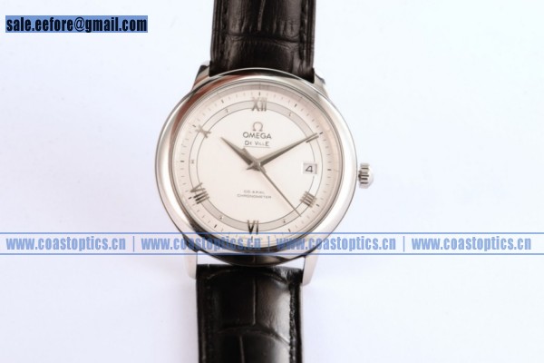 Best Replica Omega De Ville Prestige Co-Axial Watch Steel 424.13.40.20.02.005S (YF)