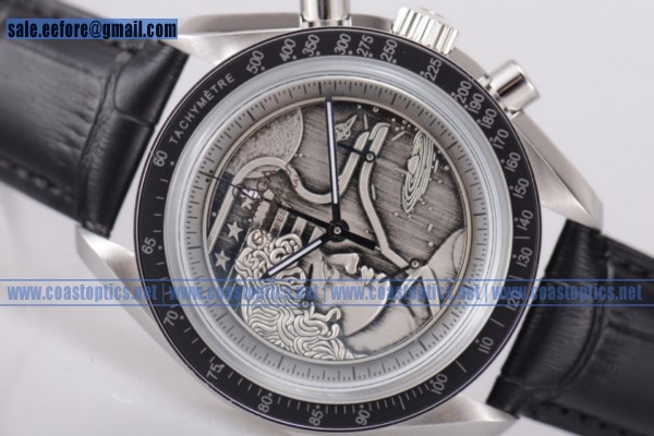 Omega Speedmaster Apollo XVII 40th Anniversary Edition Perfect Replica Chrono Watch Steel 311.30.42.30.99.003 (EF)
