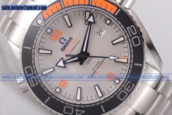 Perfect Replica Omega Seamaster Planet Ocean 600M Master Chronometer Watch Steel 215.90.44.21.99.001 (EF)