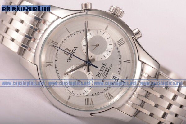 Omega Replica De Ville Co-Axial Watch Steel 431.10.42.51.02.001 - Click Image to Close