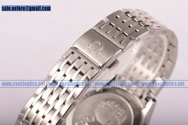 Omega Replica De Ville Co-Axial Watch Steel 431.10.42.51.02.001