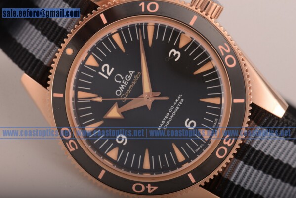 Best Replica Omega Seamaster 300 Master Co-Axial Watch Rose Gold 233.62.41.21.01.002