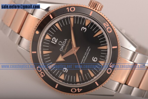 Best Replica Omega Seamaster 300 Master Co-Axial Watch Two Tone 233.20.41.21.01.001
