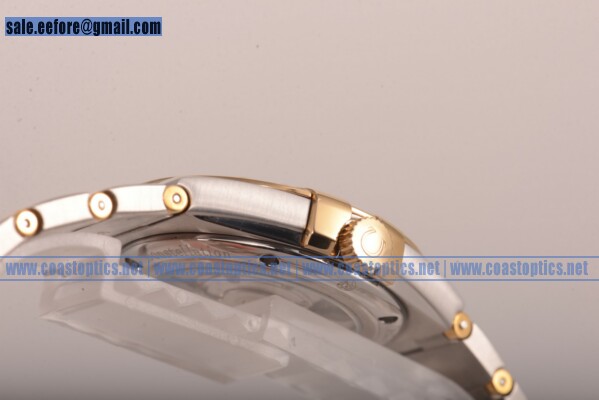 Omega Constellation Co-Axial Best Replica Watch Two Tone 123.25.38.21.52.003 - Click Image to Close