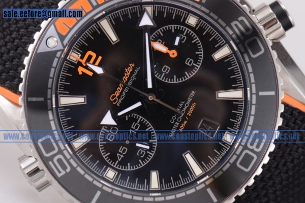 1:1 Replica Omega Seamaster Planet Ocean 600M Master Chronometer Chronograph Watch Steel 215.32.46.51.01.001 - 1:1 (EF)