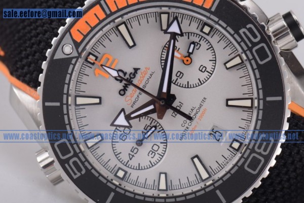 Omega 1:1 Replica Seamaster Planet Ocean 600M Master Chronometer Chronograph Watch Steel 215.92.46.51.99.001 - 1:1 (EF)