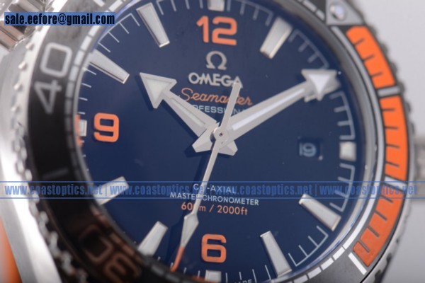 1:1 Omega Seamaster Planet Ocean 600M Master Chronometer Perfect Replica Watch Steel 215.32.44.21.01.001 (EF)