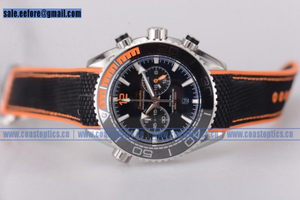 1:1 Omega Seamaster Planet Ocean Chrono 1:1 Replica Watch Steel 215.32.46.51.01.001 (EF)