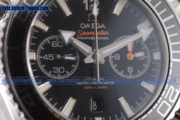 Omega Seamaster Planet Ocean Chronograph Watch Steel 215.33.46.51.01.005 1:1 Replica (EF) - Click Image to Close