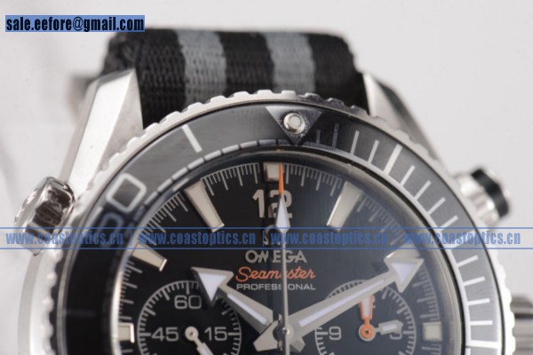 Omega Seamaster Planet Ocean Chronograph 1:1 Replica Watch Steel 215.33.46.51.01.007 (EF)