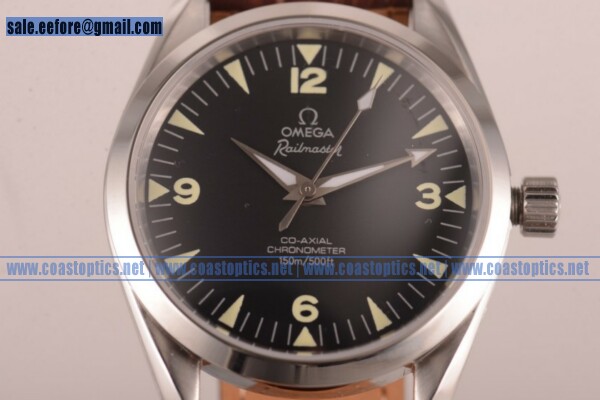 Best Replica Omega Seamaster Aqua Terra Railmaster Watch Steel Case 2803.52.38