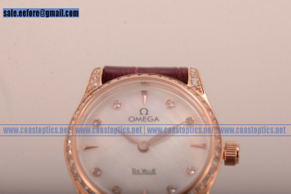Replica Omega De Ville Prestige Watch Rose Gold 424.55.33.20.55.002F - Click Image to Close