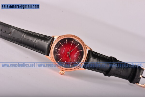 Rolex Cellini Time Watch Rose Gold 50506 red Replica