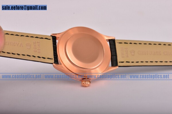 Rolex Cellini Time Watch Rose Gold 50506 red Replica