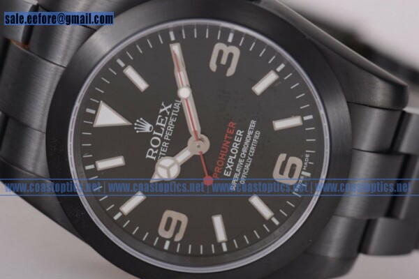 Best Replica Rolex Explorer Pro Hunter Limited Edition Watch PVD 622549 (noob)