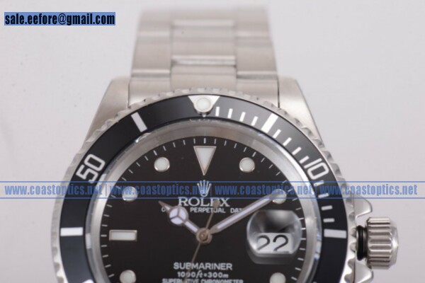 Best Replica Rolex Submariner Watch Steel 116610LN (BP) - Click Image to Close