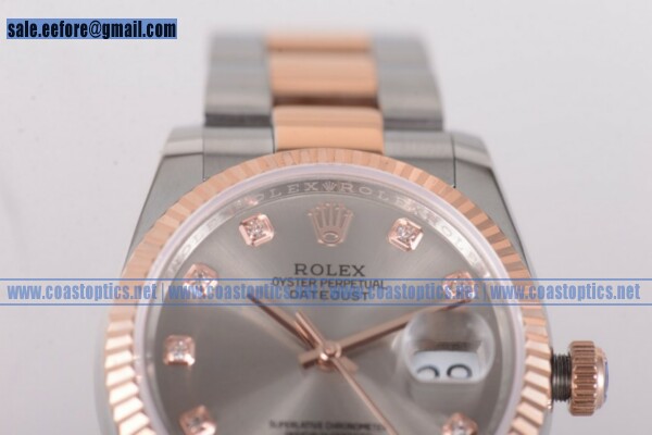 Replica Rolex Datejust 36mm Watch Two Tone 116244 si (BP)