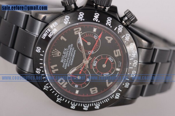 Replica Rolex Daytona Pro Hunter Watch PVD 120321P bka